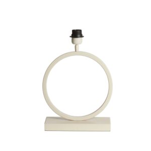 Lampvoet 30x12,5x42cm Liva creme